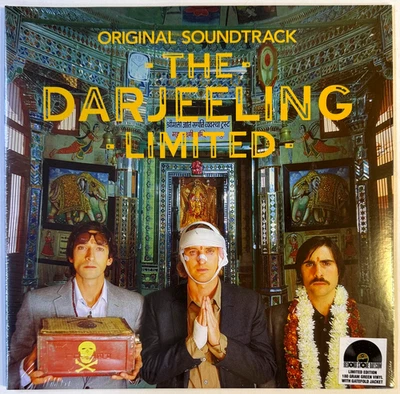 DARJEELING LIMITED Original Soundtrack LTD GREEN VINYL LP RSD 2015 Satyajit Ray - Image 1 of 2