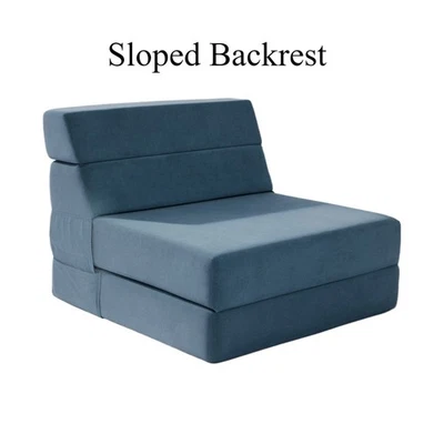 VIXLON Folding Sofa Bed Convertible Modern Bed Chair Modern Down Sleeper Couch - Image 1 of 4