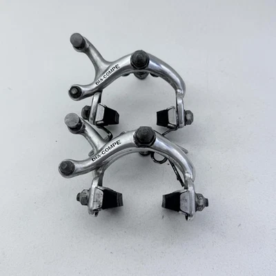 Vintage Dia-Compe 400 Sider Pull Brake Calipers Set Front Rear Road Bike A47 - Image 1 of 4