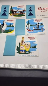 Hamm's Fliesen Bier Kunststoff Keramik Schild Set See Kunststoff Neu aus altem Lagerbestand mit Anleitung - Bild 1 von 12