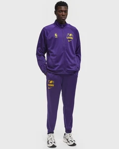 Nike NBA LA Lakers Courtside Tracksuit Sz S Purple Gold FZ7471 504 BJ - Picture 1 of 5
