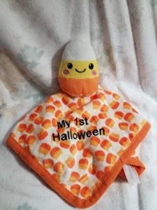 Candy Corn My 1st Halloween orange gelb Walmart Baby Lovey Sicherheitsdecke - Bild 1 von 6
