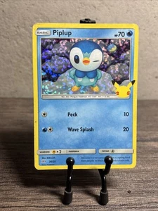 Piplup 020/025 McDonald's 25th Anniversary Holo-Pokemon TCG-Spedizione Veloce-LP! - Foto 1 di 10