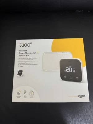 Wireless Smart Thermostat X - Starter Kit (TC) [UK] + Stand[incl. Programmer - Image 1 of 4