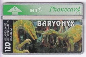 EUROPE TELECARTE / PHONECARD .. U.K 5U L&G 404F BT PRIVEE DINOSAURE MINT/NEUVE - Imagen 1 de 1
