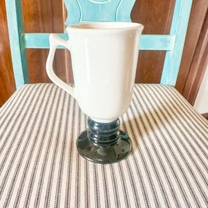 Vintage Hall #1273 Irish Coffee Tea Mug Black And White - Picture 1 of 3