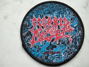 MORBID ANGEL  PATCH Original 1991 Vintage RED LOGO Aufnäher 9,5cm Death  Metal  - Bild 1 von 3