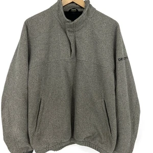 Pullover Dryjoys for Footjoy Para Hombre 1/4 Cremallera Gris Tweed Talla M - Imagen 1 de 8