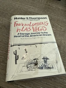 Fear and Loathing in Las Vegas HUNTER S. THOMPSON First Edition Facsimile Dust J - Imagen 1 de 9
