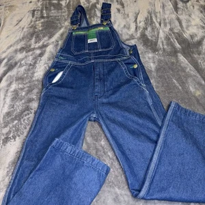 Liberty Latzhose Jungen 12R blau Denim Latz verstellbar Arbeitskleidung Hose Jugend Kind gebraucht, in einwandfreiem Zustand - Bild 1 von 22