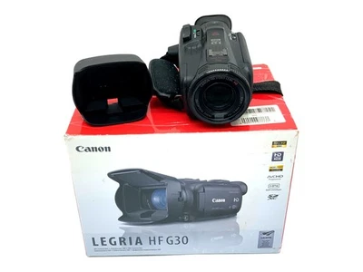 Видеокамера Canon Legria HF G30 с видеокамерой 3,67-73,4 мм 1:1,8 - Изображение 1 из 4