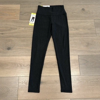 ORVIS Charcoal Heather Cozy Legging High Rise Soft Fleece Lined Active Size S - Image 1 of 4
