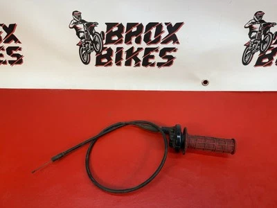 1993 Honda CR80R CR80 CR 80 80R Throttle and Cable  - Image 1 of 4