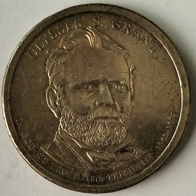 USA 2011 $1 Commemorative coin - 18th President Ulysses S. Grant 1869 - 1877 - Image 1 of 2
