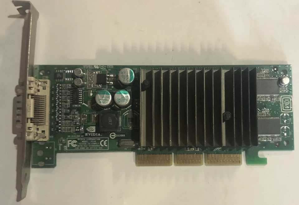 nVidia Quadro4 280NVS 64MB AGP Graphics Card- 180-10118-0000-A02 - Image 1 of 1