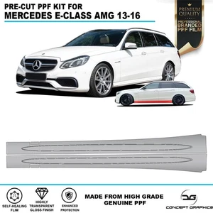 Lower Sills Stone Guard PPF Paint Protection Film for Mercedes E-Class AMG W212 - Picture 1 of 4
