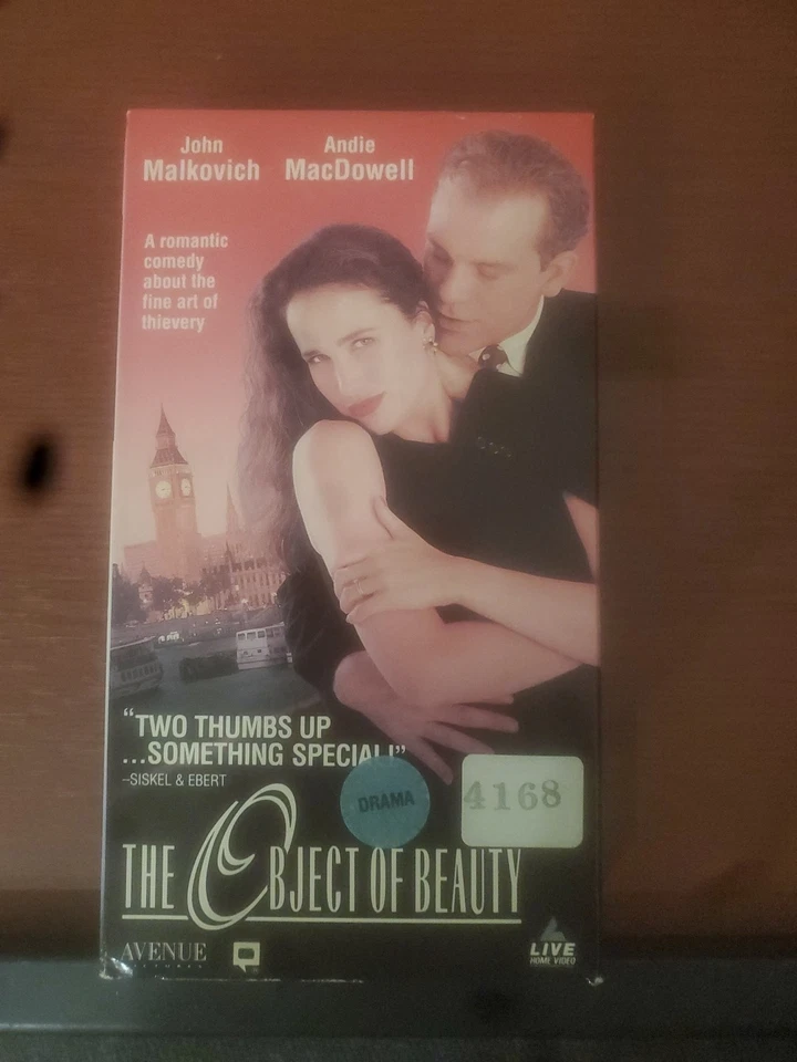 The Object of Beauty (VHS, 2001) - Image 1 of 1