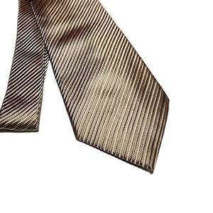 Donald Trump Signature Collection SILK Neck Tie. Gold Textured/striped. NEW - Picture 1 of 7