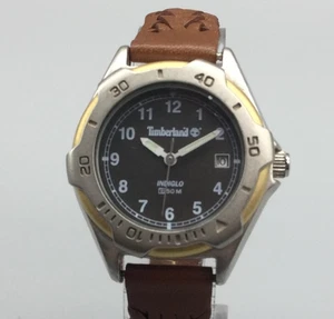 Timberland Watch Womens 30mm Braided Leather Band Date New Battery - Picture 1 of 15