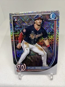 2025 Bowman Chrome - Dylan Crews #3 Mega Box Mojo Refractor (RC) - Bild 1 von 2