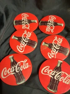 COCA COLA KORK RÜCKSEITE UNTERSETZER 6 STÜCK - Bild 1 von 4