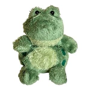 Russ Luvvies Grayboff Green Frog Plush Small 5" Vintage Bean Bag Beanie RARE - Picture 1 of 7