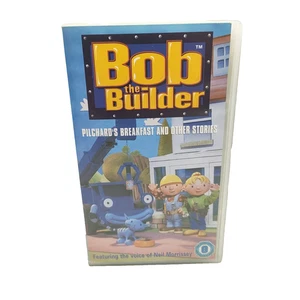 Bob The Builder Pilchard's Breakfast VHS Video Tape Kids PAL 1998 - Imagen 1 de 8