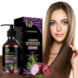 Hair Shampoo For Fast Hair Growth Rosemary Onion Hair Shampoo Loss Anti J7H2 - Picture 1 of 7