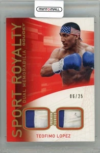 2021 Upper Deck Goodwin Champions Teofimo Lopez Goudey Sport Royalty /25 - Picture 1 of 2