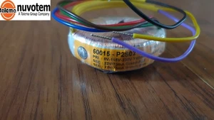 Nuvote Toroidal Mains Power Transformer In 0-115V-230V Out 2 x 0-22V 278-6879 + - Picture 1 of 7
