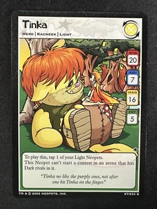 Neopets Tinka 87/234 Base Set Hero Non Holo Rare - Picture 1 of 2