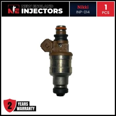 Inyector de combustible único OEM INP-014 para Mitsubishi 3000GT VR-4 1991-1999 3,0 L turbo Foto 1 de 3