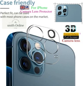 Camera Lens Tampered Glass Protector For iPhone 16 15 14 11 12 Plus Pro Max XS - Picture 1 of 1