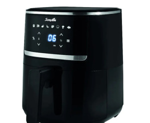Scoville SAF102B 4.3L Digital Air Fryer Healthy Cooking 8 Digital Programs Black