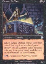 4x Grave Defiler ~ Near Mint Apocalypse MTG Magic x4 4 UltimateMTG Playset Black
