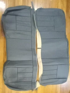 3rd Gen (2002-2008) Dodge Ram QuadCab Katzkin Deluxe Leather Solid Rear Bench - Picture 1 of 4