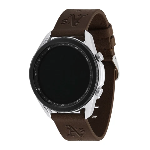 Oakland Athletics Quick Change Leather Watch Band Cover