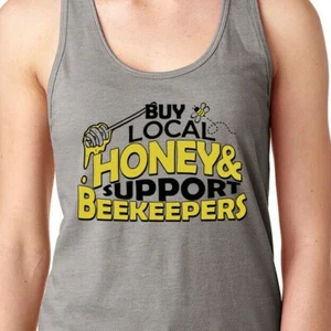 Buy Local Honey Damen Tank Top Bauernmarkt Unterstützung Imker Bio Geschenk - Bild 1 von 4