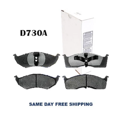 D730A 陶瓷前刹车片 适用于克莱斯勒 Neon 02-00,道奇 Neon 98-05 — 第 1/3 张图片