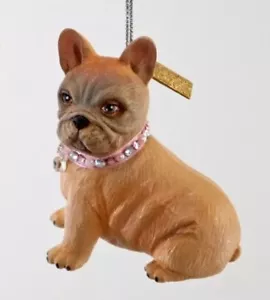Katherine's Collection Fifi Goes To Paris Ornamento Bulldog Francese 28-828366 (B) - Foto 1 di 1