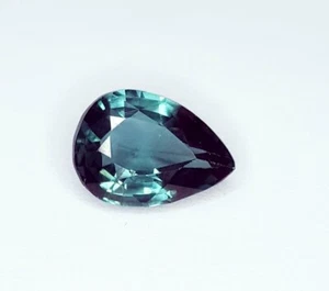 Certified Natural Paraiba Tourmaline 2.82 Ct Loose Gemstone Untreated Pear Shape - Foto 1 di 9