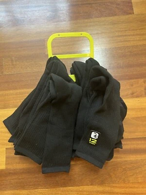 And1 Calcetines Crew Negros 10 Pares Hombre Talla 9-11 NUEVO Foto 1 de 4