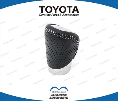 Perilla de cambio de cuero deportiva LEXUS GS F GS300 GS350 GS450 33504-30570-C0 genuina OEM GS300 GS350 GS450 33504-30570-C0 Foto 1 de 2