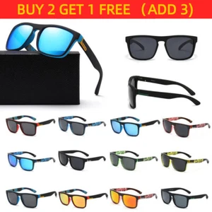Polarized Sunglasses Sport Driving Cycling Fishing Men Women Square Sunglasses - Picture 1 of 22