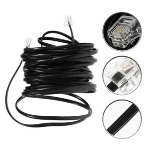 Telephone Jumper Office Wire Landline Cord Cable Extender for Extension - Zdjęcie 1 z 12