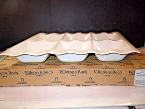 Villeroy & Boch Innova 6 Compartment Divided Platter 17" x 12" - Picture 1 of 4