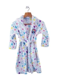 My Little Pony Kids Girls White Dressing Gown Bath Robe Size 7-8 Years Regular - Picture 1 of 12
