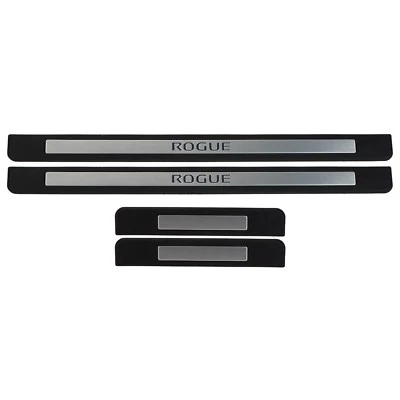 2008-2013 Nissan Rogue &  2014-2015 Rogue Select Door Sill Trim Kick Plates OEM - Image 1 of 4
