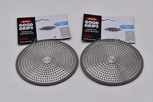 Lote de 2 OXO Good Grips Protector de Drenaje para Puesto de Ducha, Acero Inoxidable Modelo 1288100 - Imagen 1 de 1