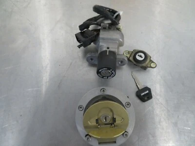 EB573 2001 01 DUCATI MONSTER 900 KEY SET FUEL CAP IGNITION SEAT LOCK - Image 1 of 4